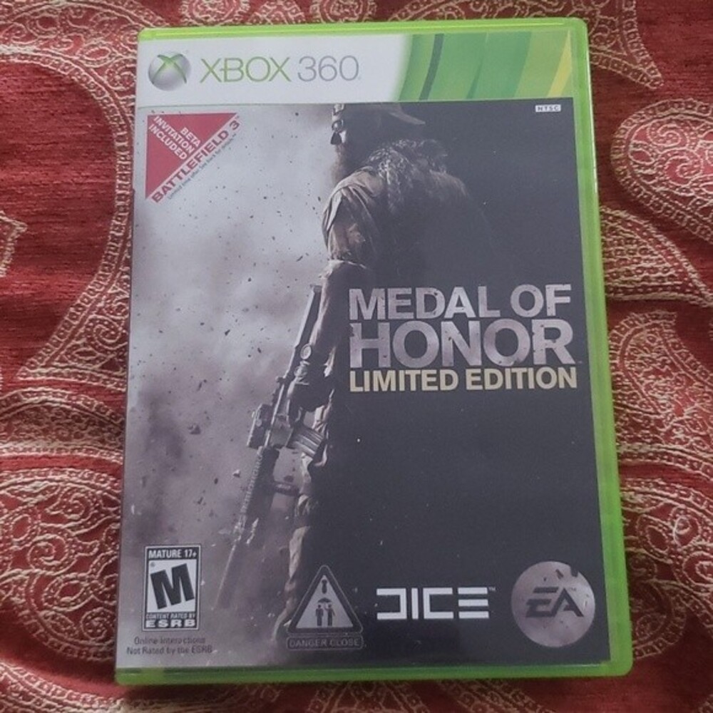 XBOX 360 MEDAL OF HONOR Limited Edition